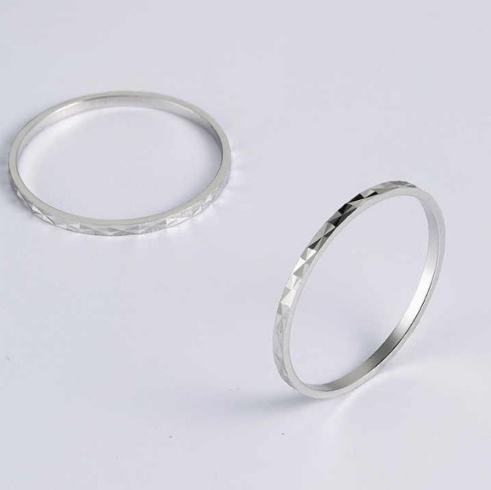 NEW 18k/.925 Rose Gold Dainty Stacking Midi Pinky Knuckle Ring - Picture 7 of 14